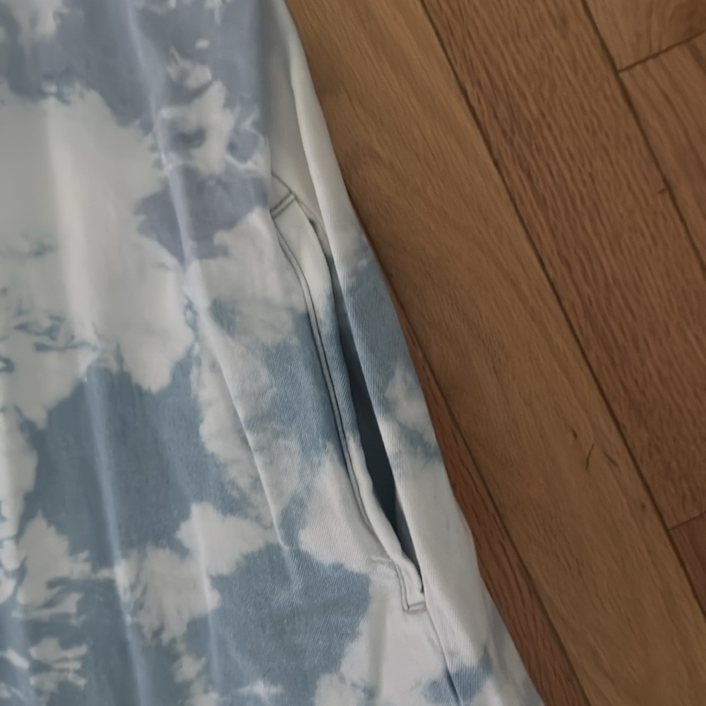 Style & Co NWT❗️Bleached Denim Tie-Dye Button-Up Dress - Picture 3 of 6